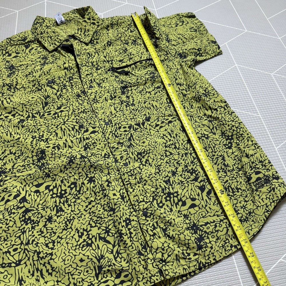 Mountain Hardwear Stryder Short-Sleeve Shirt Mens XL Moon Moss Forager Outdoors - Picture 7 of 7